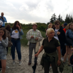 Teilnehmer der Reise zum Nationalpark Vorpommersche Boddenlandschaft an der Ostsee Foto: Dr. Dawid Dawidowicz