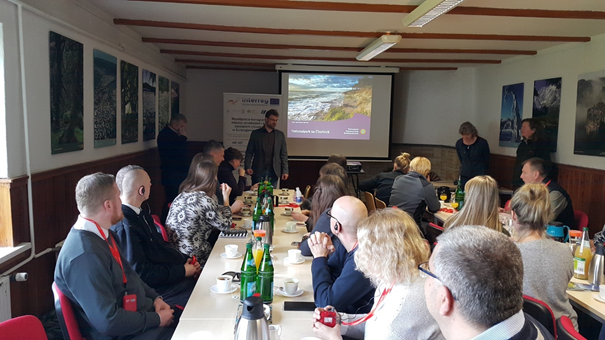 Teilnehmer der Veranstaltung während des Vortrags. Foto: Dr. Dawid Dawidowicz