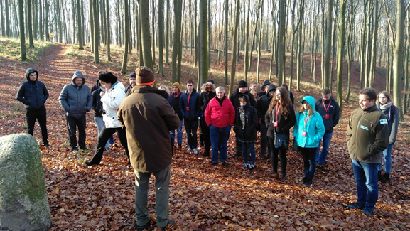 Teilnehmer des Treffens während des Aufenthalts in der Buchheide Foto: Wojciech Zbaraszewski