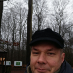 Selfie von Dr. Wojciech Zbaraszewski während der Umfrage in Wolin.